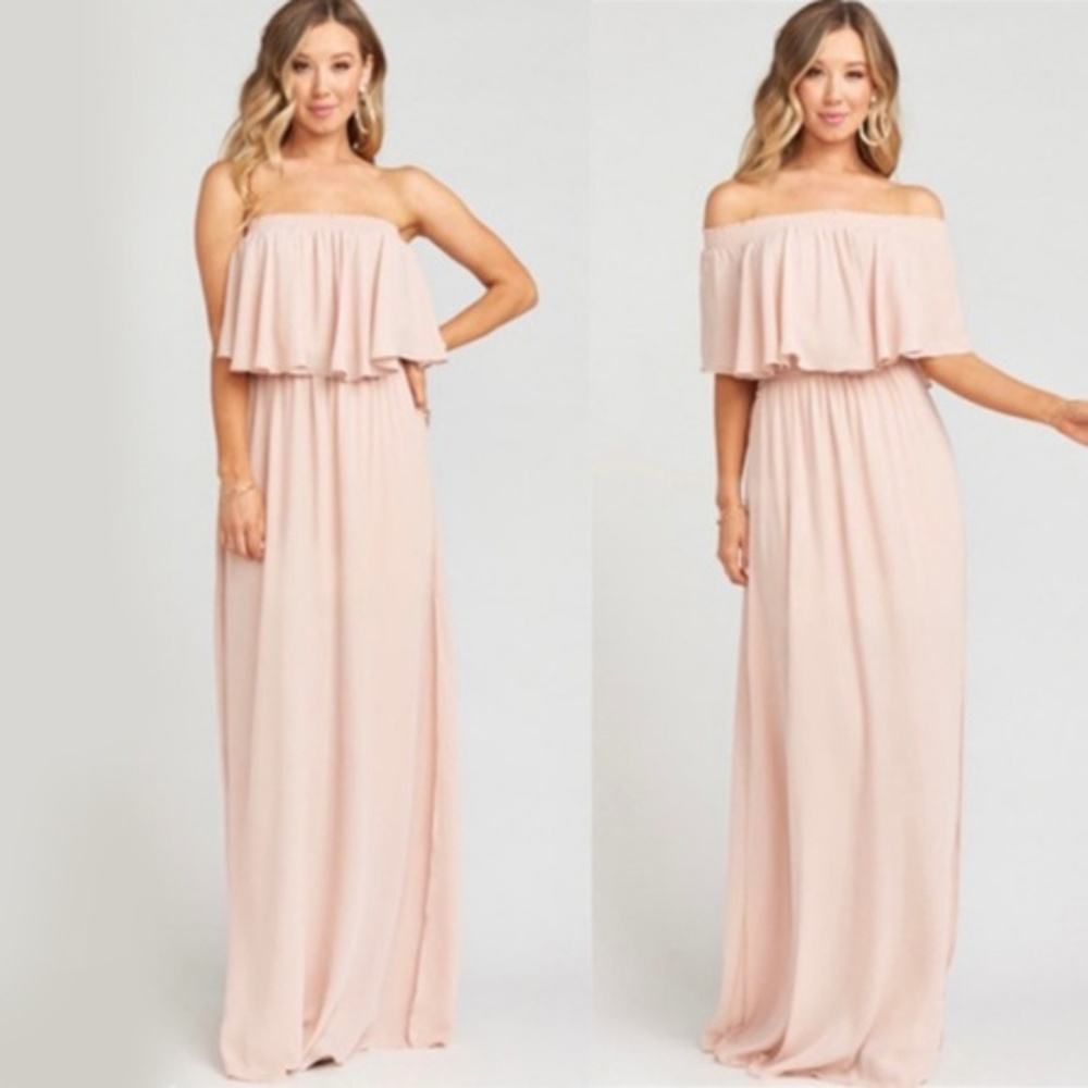 Show Me Your MuMu Bridesmaid-Dusty Blush Hacienda